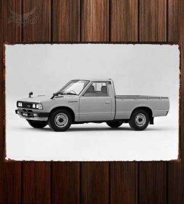 Металлическая табличка Datsun Pickup Regular Cab JP-spec (720)